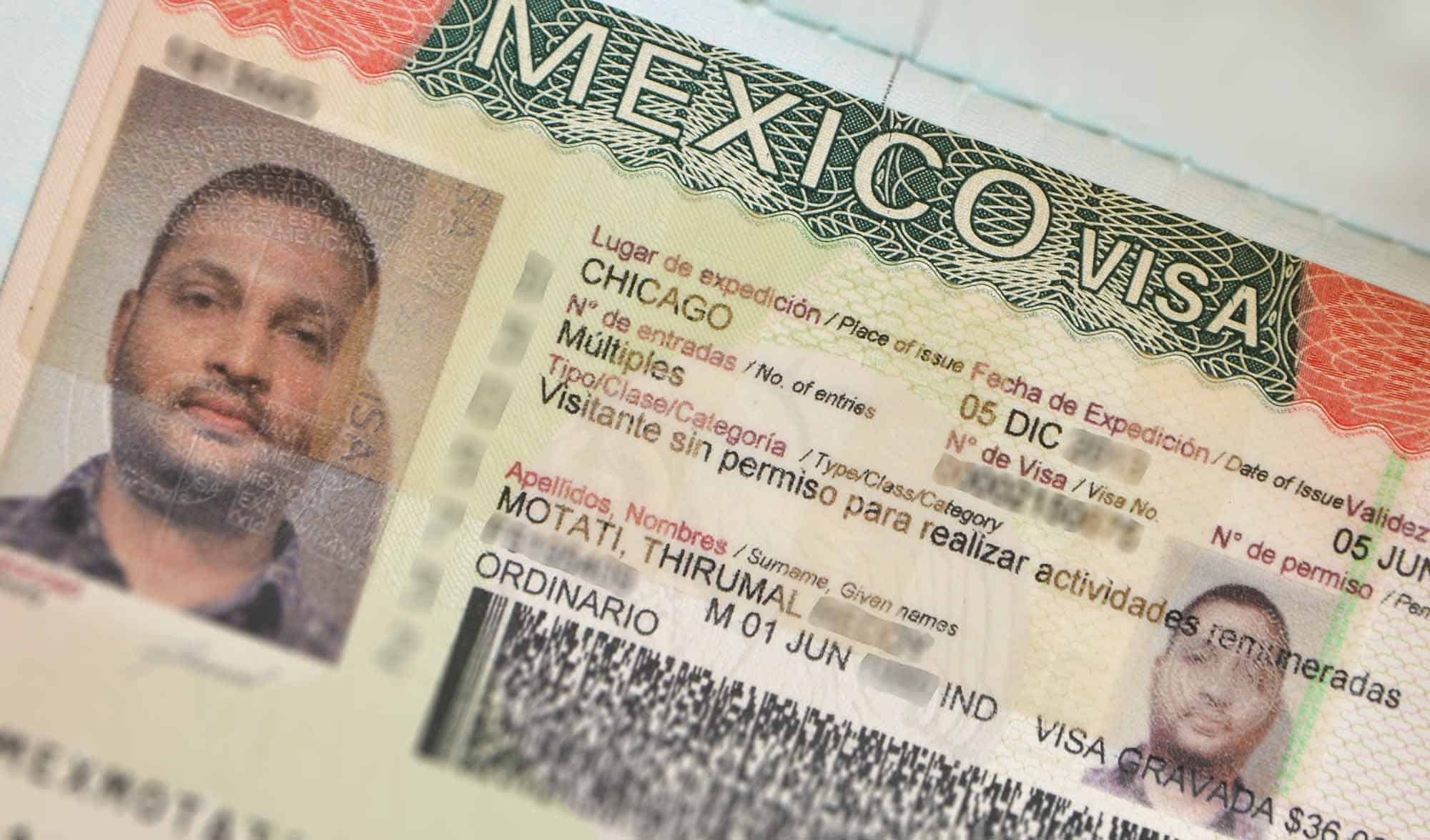 mexico visa for travel