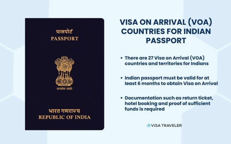 Visa On Arrival Countries For Indian Passport 768x480 
