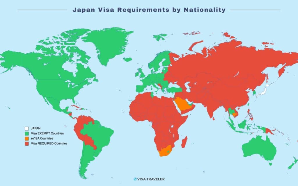 Japan Visa Requirements By Nationality 1024x640 